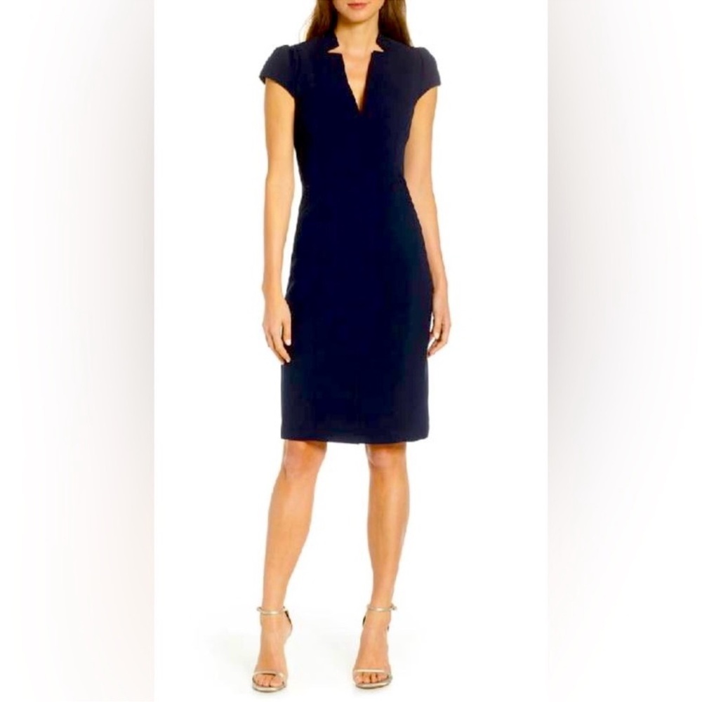 Vince Camuto Midnight Blue Midi Dress